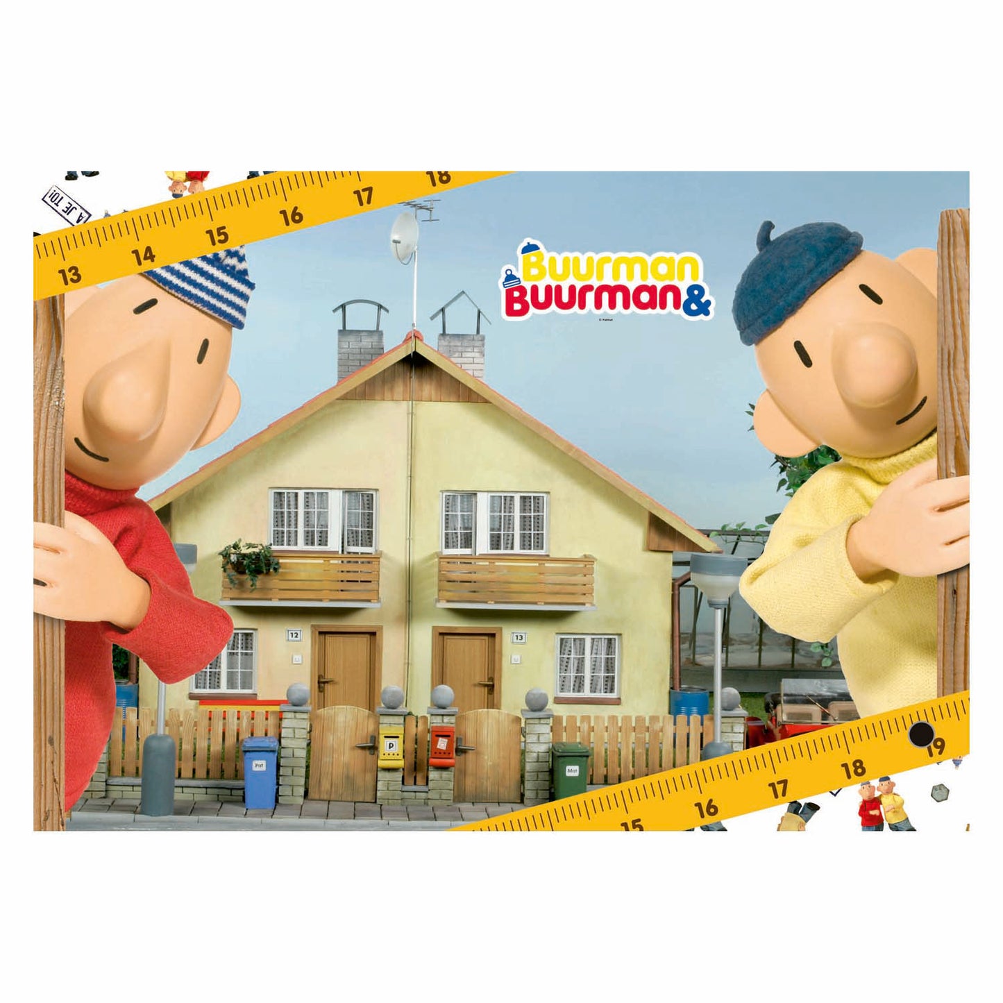 Vicino e buurman puzzle 3in1