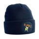 De gorgels muts blauw