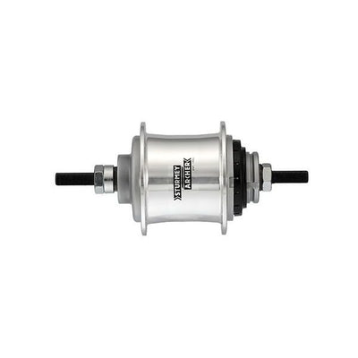Versnellingsnaaf 2 speed Sturmey Archer A2 Automatic vrijloopnaaf 36 gaats - zilver