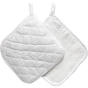 Https: www.cchobby.nl pannenlappen-afm-20x20-cm-145-gr-wit-1-paar - afbeelding 1