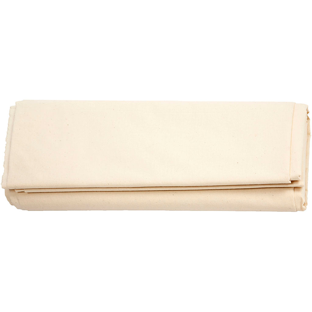 Creativ empresa algodón crudo, ancho: 168 cm, 148 gr, 5 m 1 rollo