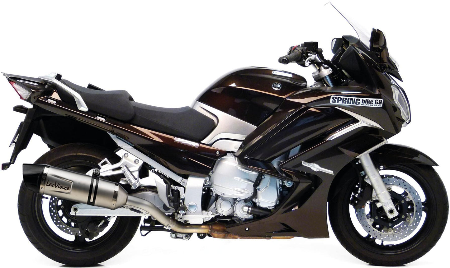 Silenziatore Leovince SBK LV One EVO II Schalld Leo Slipon LV One Inox