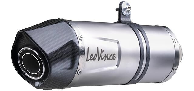 Silenziatore Leovince SBK LV One EVO II Schalld Leo Slipon LV One Inox