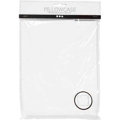 Cuscino aziendale Creativ, misura 40x40 cm, 145 gr, bianco, 1 pezzo