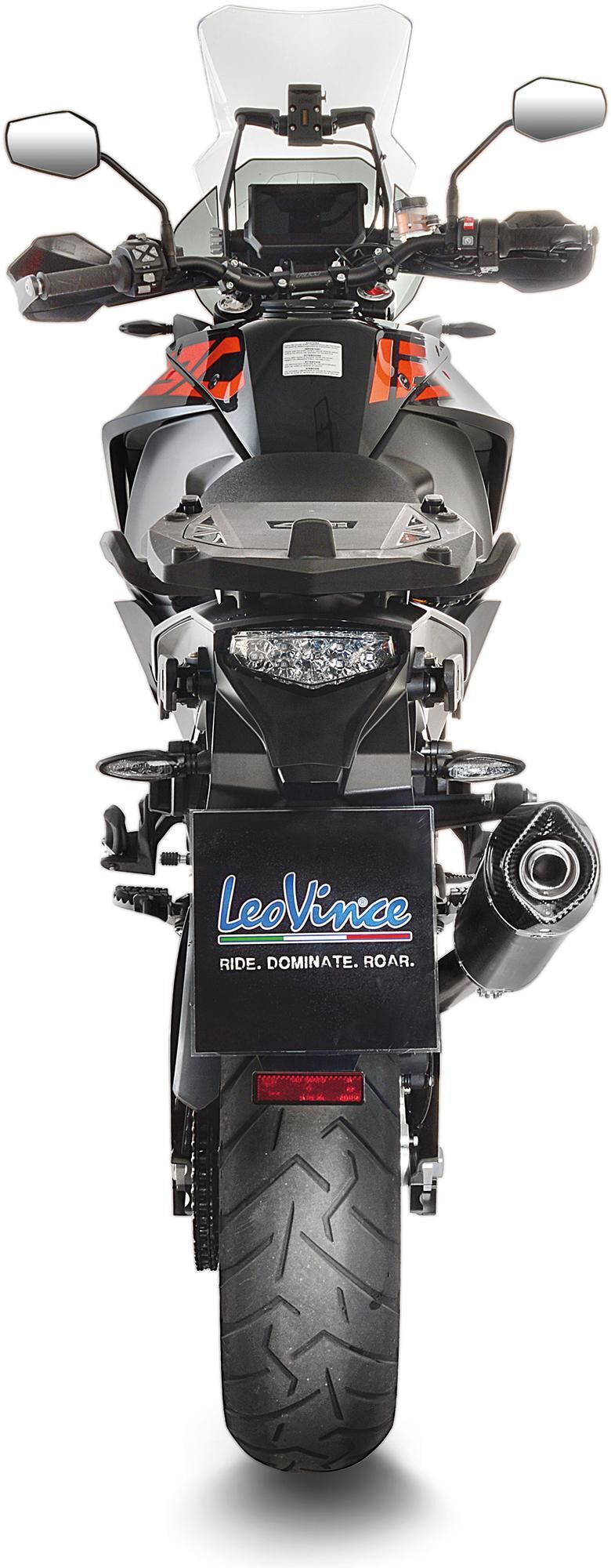 Silenziatore Leovince SBK Nero Schalld Leo Slipon Nero SW