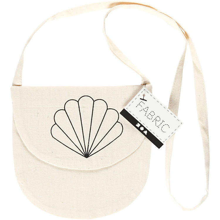 Creative Company Spall Borse Cotton Oyster Shell, 15x14cm