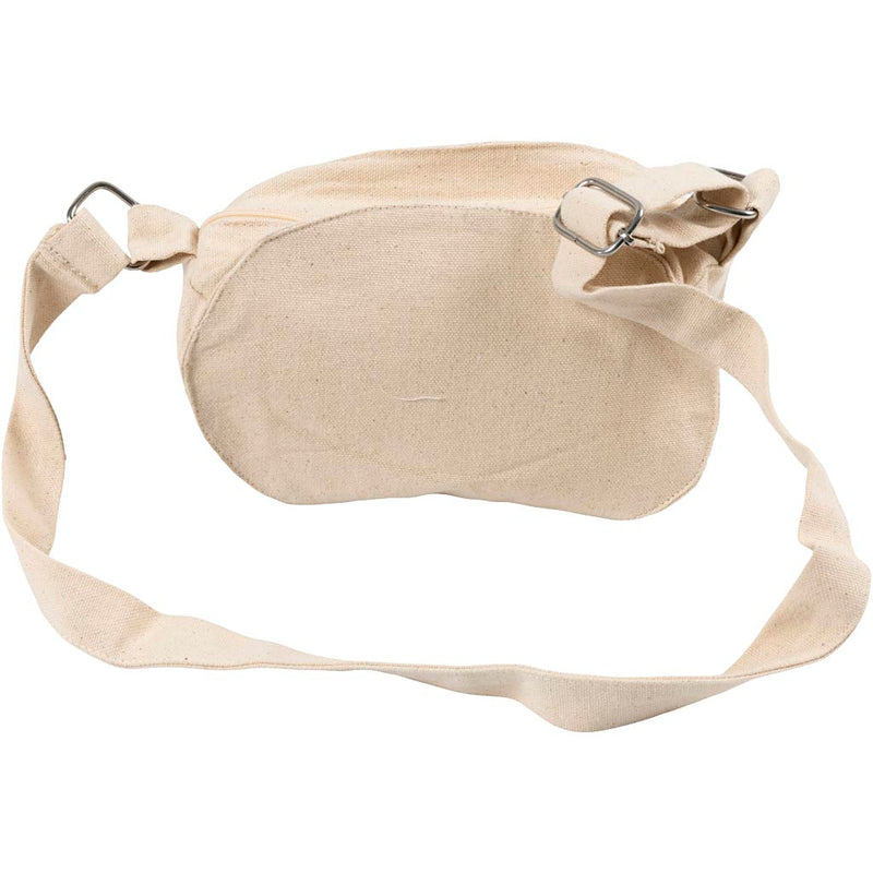 Borsa a tracolla Creative Company, h: 13,5 cm, p: 8 cm, l: 18 cm, 300 g, naturale chiaro, 1 pezzo