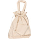 Creativ company bag with drawstring, h: 40 cm, d: 8 cm, w: 34 cm, light natural, 1 piece
