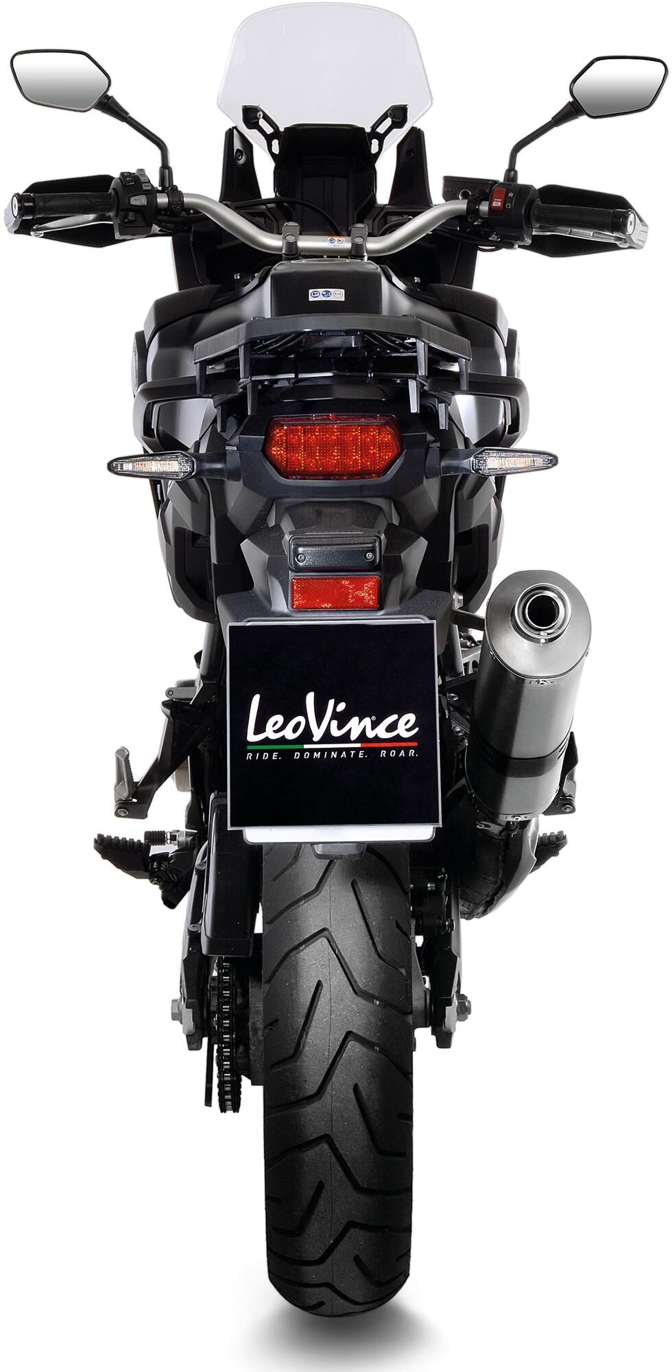 Silenziatore Leovince SBK LV One EVO II Schalld Leo Slipon LV One Inox
