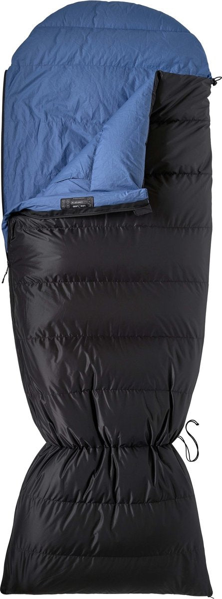 Saco de dormir de plumas para exterior Lowland - ranger comfort nc - 230 x 80 cm (incluida la capucha) - 1495 gr - 0°c - algodón nailon