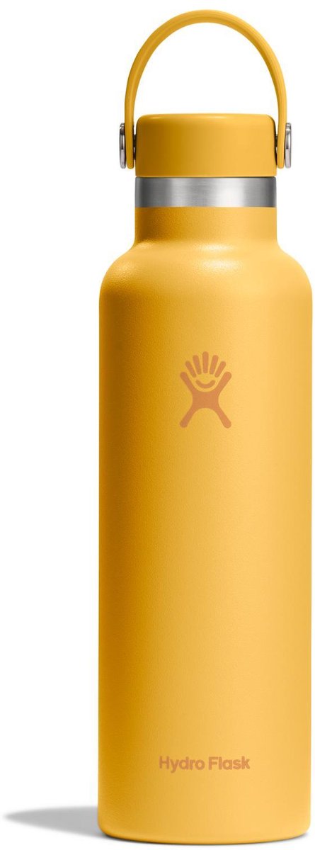 Botella para beber con tapa flexible de boca estándar Hydro Flask (621 ml) - rayo de sol