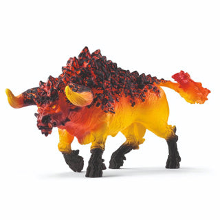 Schleich Eldrador creature - toro di fuoco - figura da gioco - giocattoli per bambini e bambine - da 7 a 12 anni - 42493