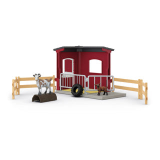 Stabile di capra Schleich 42726