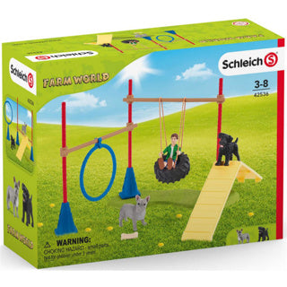 Schleich Farm World jugando placer para perros