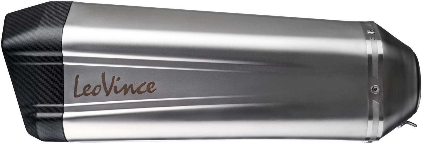 Silenziatore Leovince SBK LV-12 schalld Leo Slipon LV-12 acciaio inox