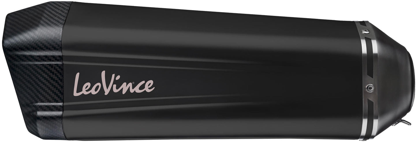 Leovince schalldämpfer sbk lv-12 black edition schalld leo slipon lv-12 sw