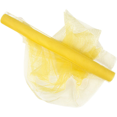 Tulle Creative Company, l: 50 cm, giallo, 5 m 1 rotolo