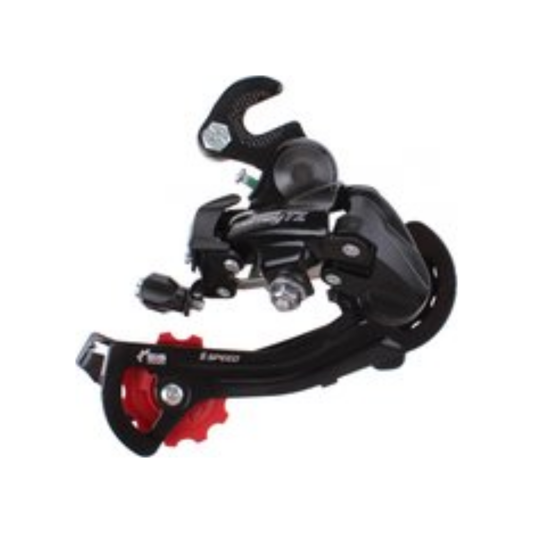 Shimano Tourney Rd TZ500 GS Achter Desperiálea, 6 velocidades con gancho.