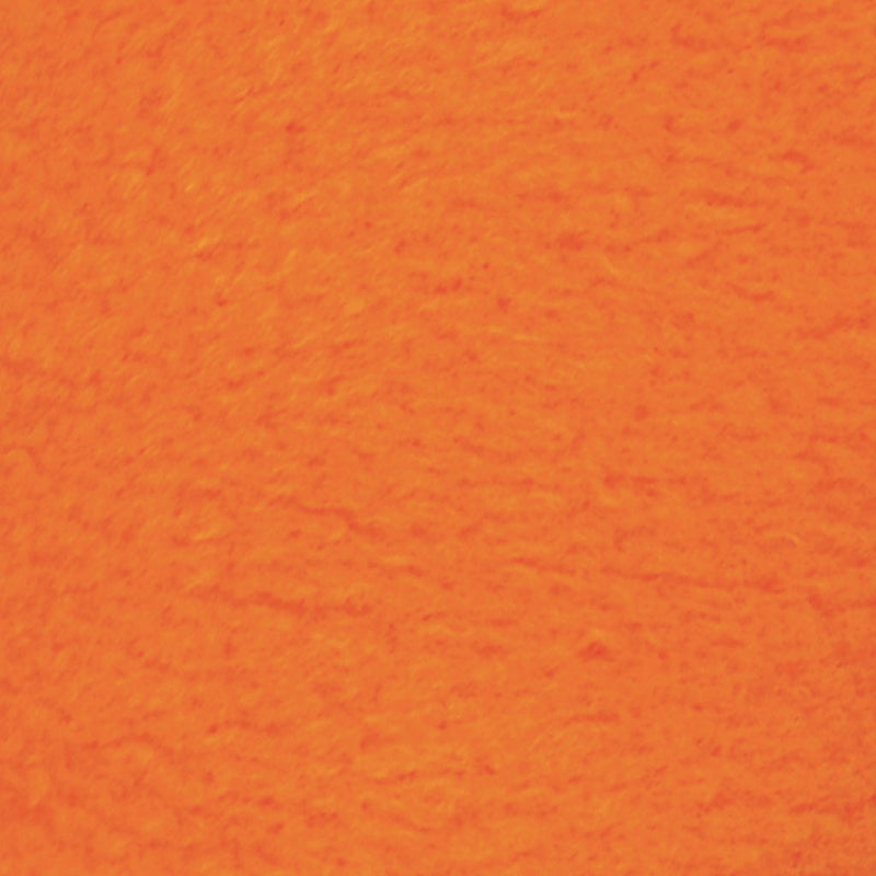 Felpa Creative Company, lunghezza: 125 cm, larghezza: 150 cm, 200 g, arancione, 1 pezzo