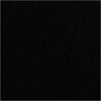 Creativ company polar, largo: 125 cm, ancho: 150 cm, 200 gr, negro, 1 pieza