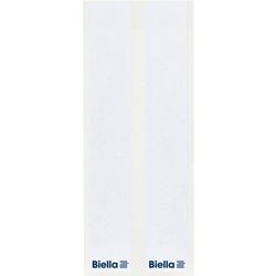 Etichette dorso cartelle biella 190510 24x143mm bianche autoadesive conf.10