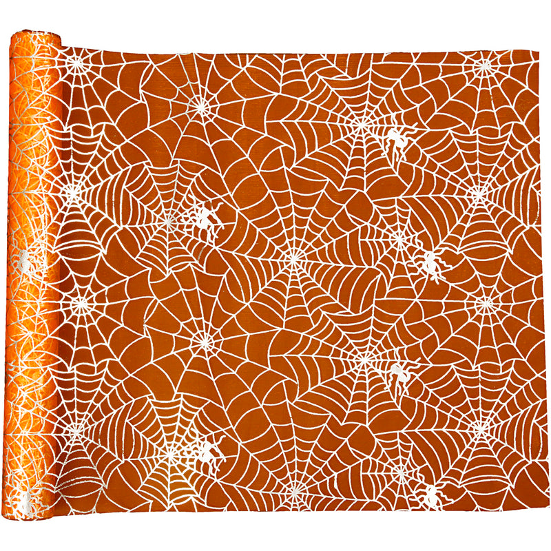 Camino de mesa Creativ company, l: 3,5 m, a: 29 cm, naranja, 1 rollo