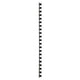 Binding spines gbc plastic a4 10mm black 65 sheets
