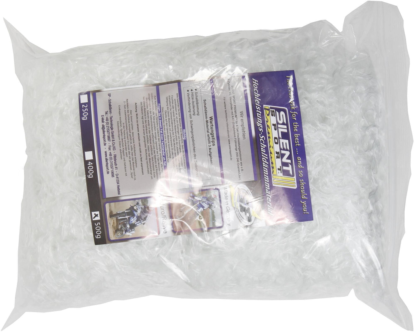 Silent sport schalldämmmaterial premium insulation material sp 500gr. premium