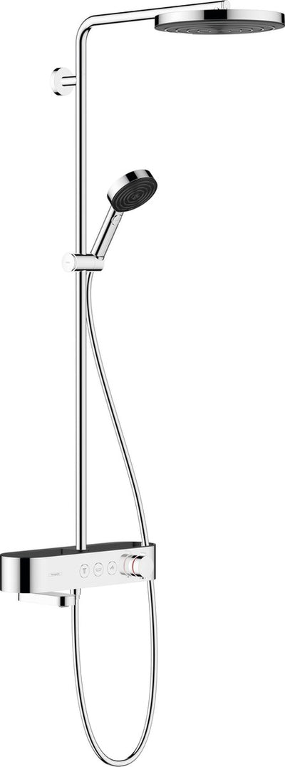 Hansgrohe Pulsify S Showerpipe 260 1jet con termostato doccia Tablet Select 400 cromo