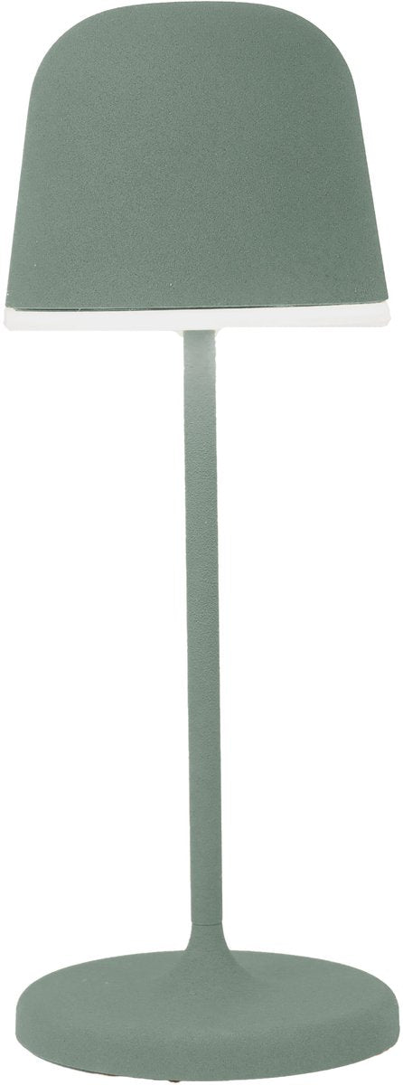Eglo mannera-s tafellamp - priklamp - oplaadbaar (tot 28 uur licht) - 20 cm - groen wit - draadloos - dimbaar - binnen en buiten