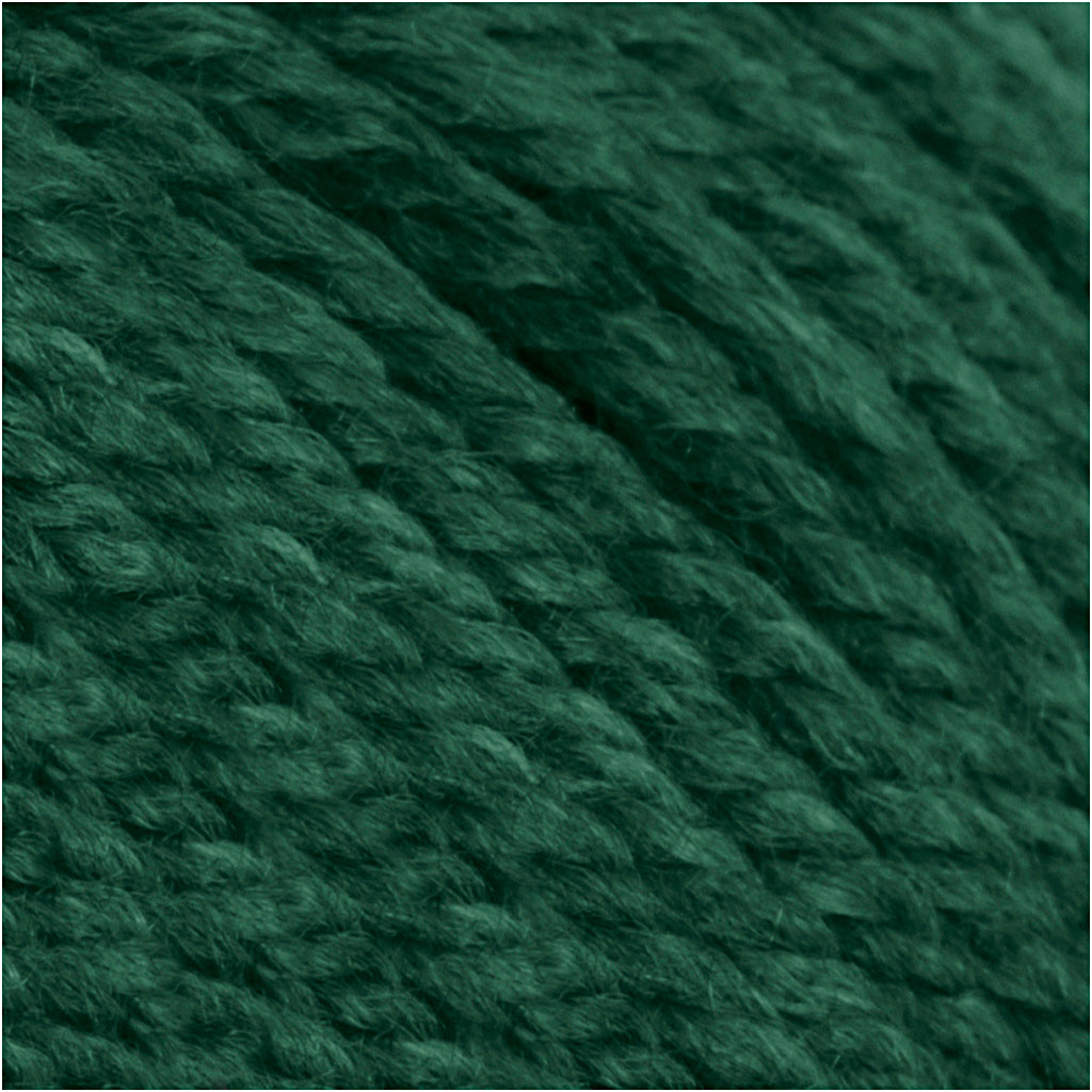 Creativ company wool yarn, l: 125 m, green, 100 gr 1 ball