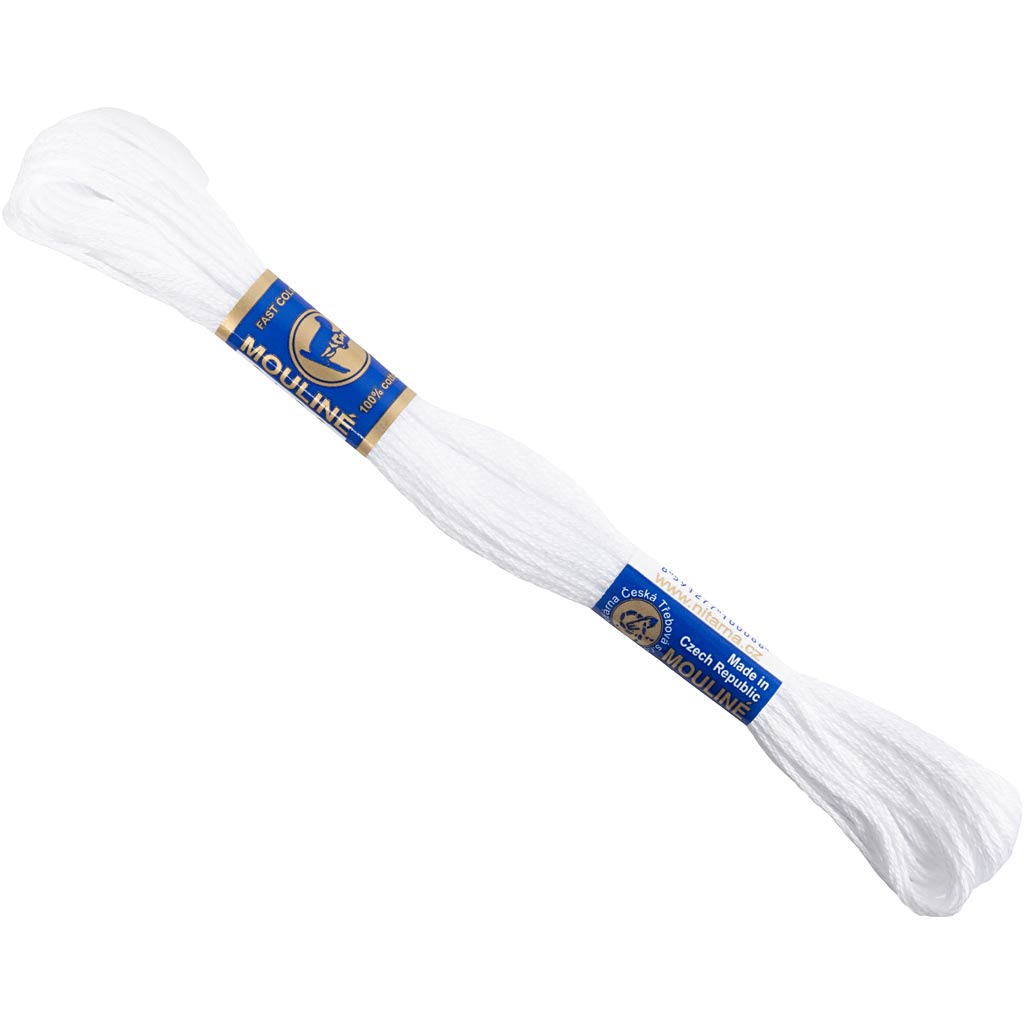 Bordado de la empresa creativ garen white, 12x8m