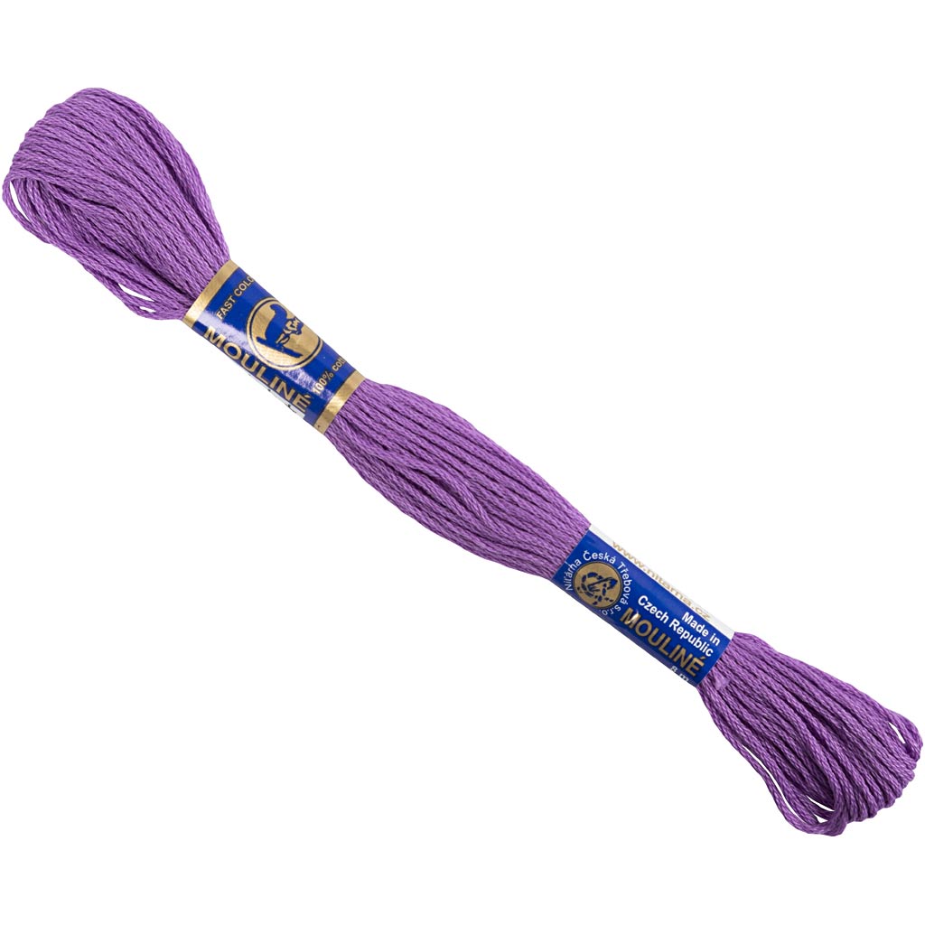 Creativ company borduurgaren, paars, 12x8 m 1 doos