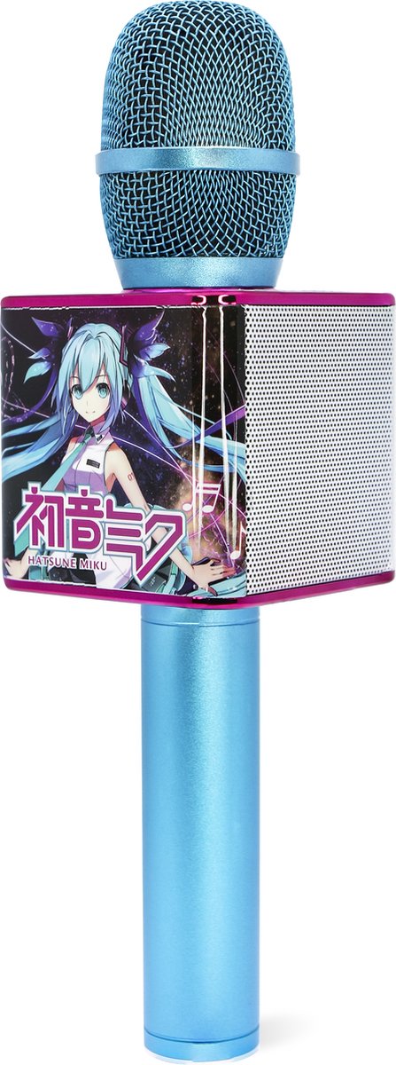 Otl technologies hatsune miku - draadloze karaoke microfoon voor kinderen - met speaker - met stemopname