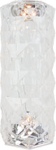 Lampada da tavolo Eglo Lucignano - ricaricabile - LED - 21 cm - trasparente scintillante - RGB - wireless - dimmerabile