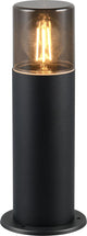 Trio hoosic - iluminación de poste - negro mate - excl. 1x e27 4,9w - iluminación exterior - ip44