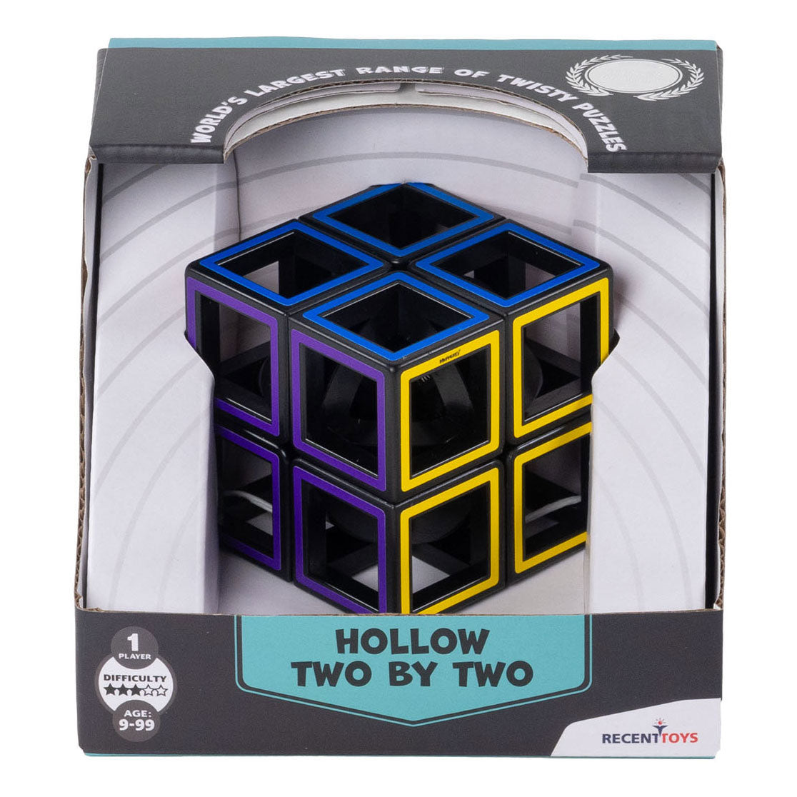 I giocattoli recenti svuotano il cubo puzzle rompicapo due per due