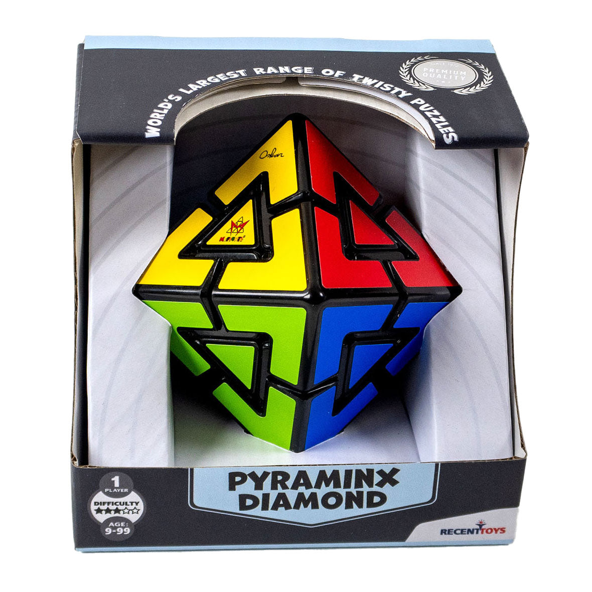 Puzzle rompicapo con diamanti Pyraminx di giocattoli recenti