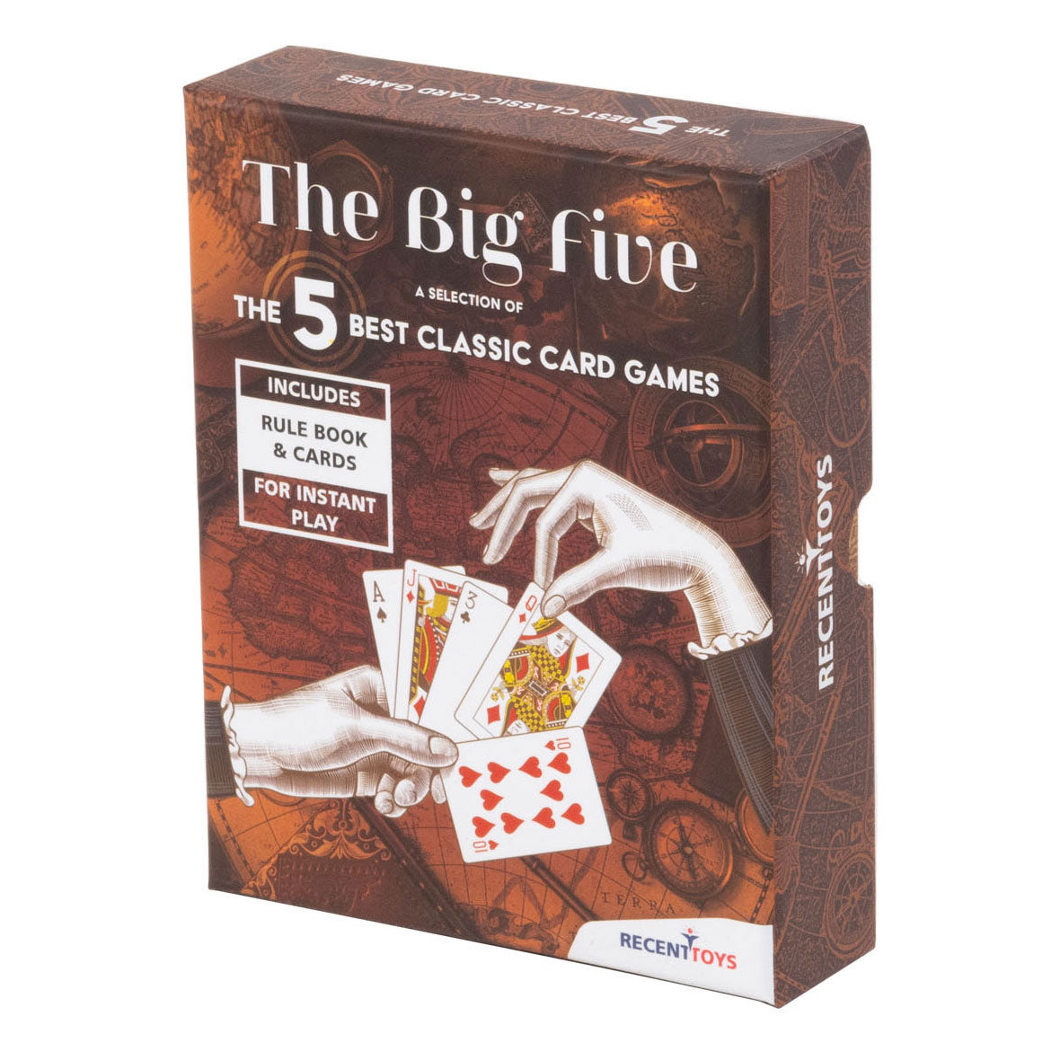 Juguetes recientes el gran juego de cinco cartas.