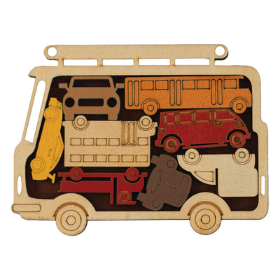 Recent toys transport car park breinpuzzel