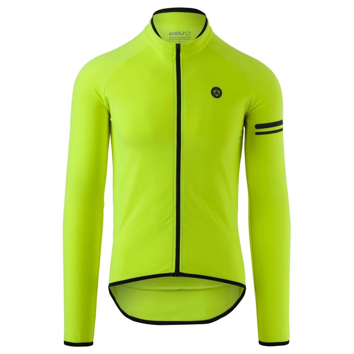 Maglia termica da ciclismo a maniche lunghe da uomo essenziale
