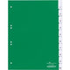 Schede resistenti 6221 pvc a4 230x297mm verde 10 schede