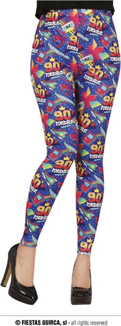 Fiestas guirca - blue leggings 90's - size l