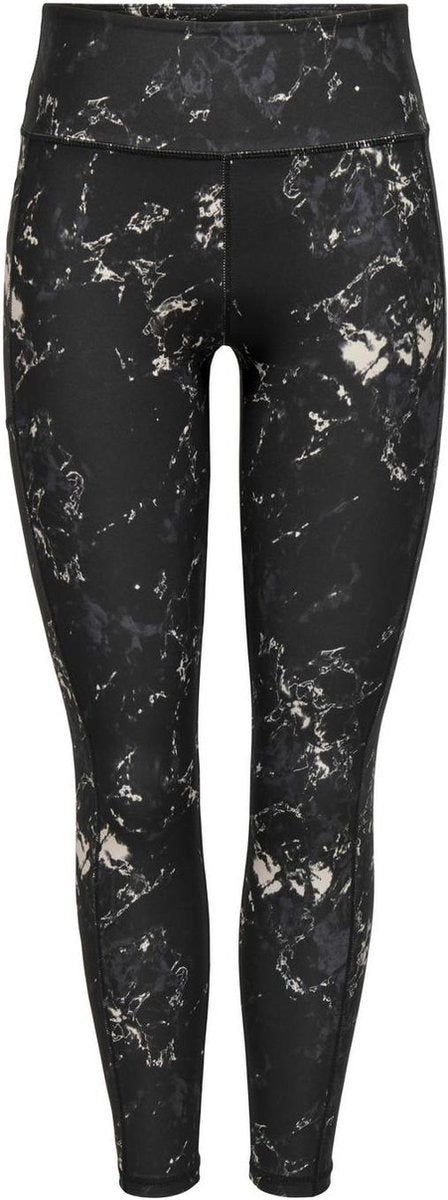 Only play onprya-2-space life hw pck tights noos dames legging - black w. pumice stone