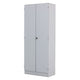 Mobile niceday future 4 ripiani 80x42x200,4 cm grigio chiaro