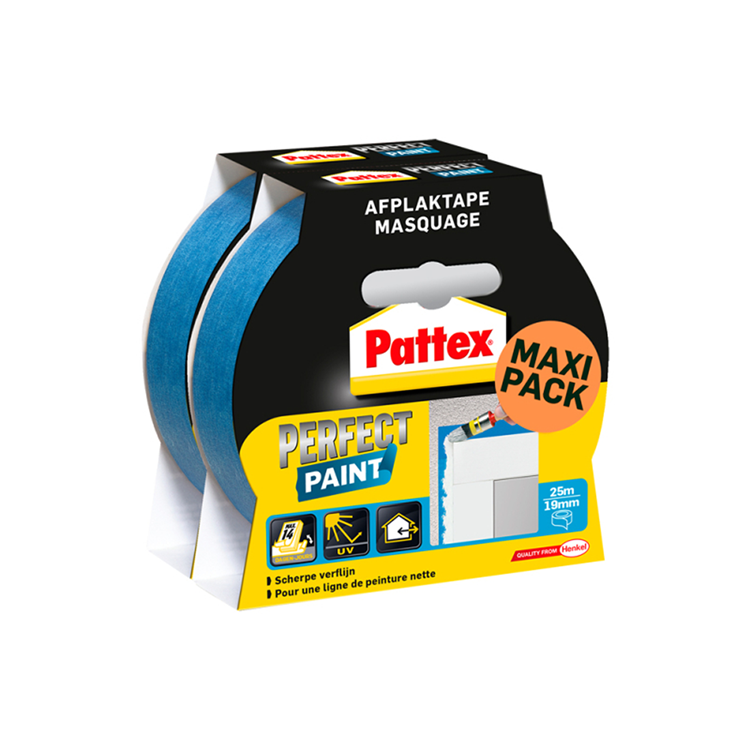 Pattex 1069918 - pintura perfecta 19mm x25mmpaquete maxi | 6 piezas