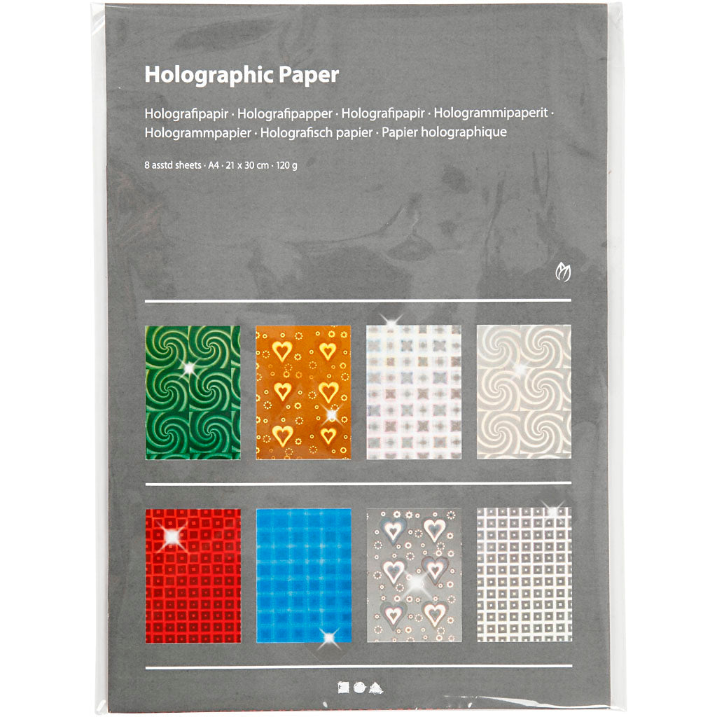 Https: www.cchobby.nl holografisch-papier-a4-vel-210x297-mm-120-gr-80-div-vellen-1-doos