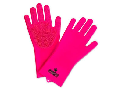 Guante fregador muc-off rosa