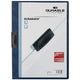 Cartella con clip duraquick durevole 2270 plastica a4 blu scuro