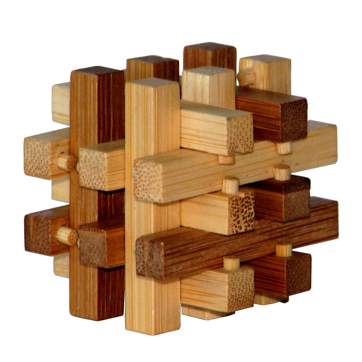Eureka 3d Bamboo Brain Puzzle Diapositiva ****